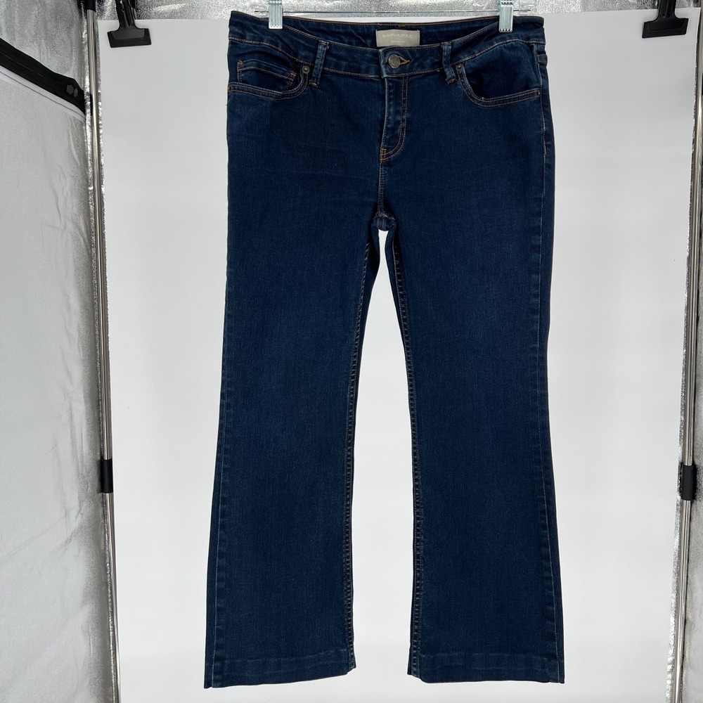 Banana Republic Bootcut Fit‎ Dark Wash Jeans boot cut 29/8p petite  preppy jeans